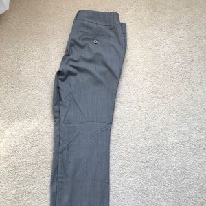 Petite striped dress pants